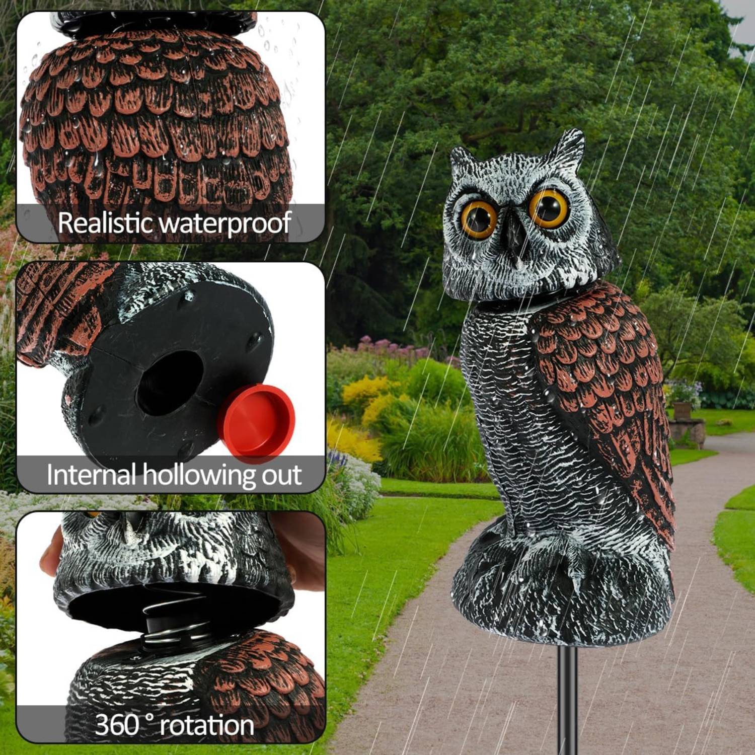 Fake Owl Decoy, image 4