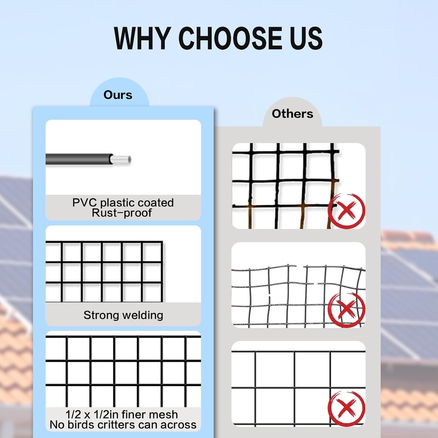 Solar Panel Bird Proofing, image 5