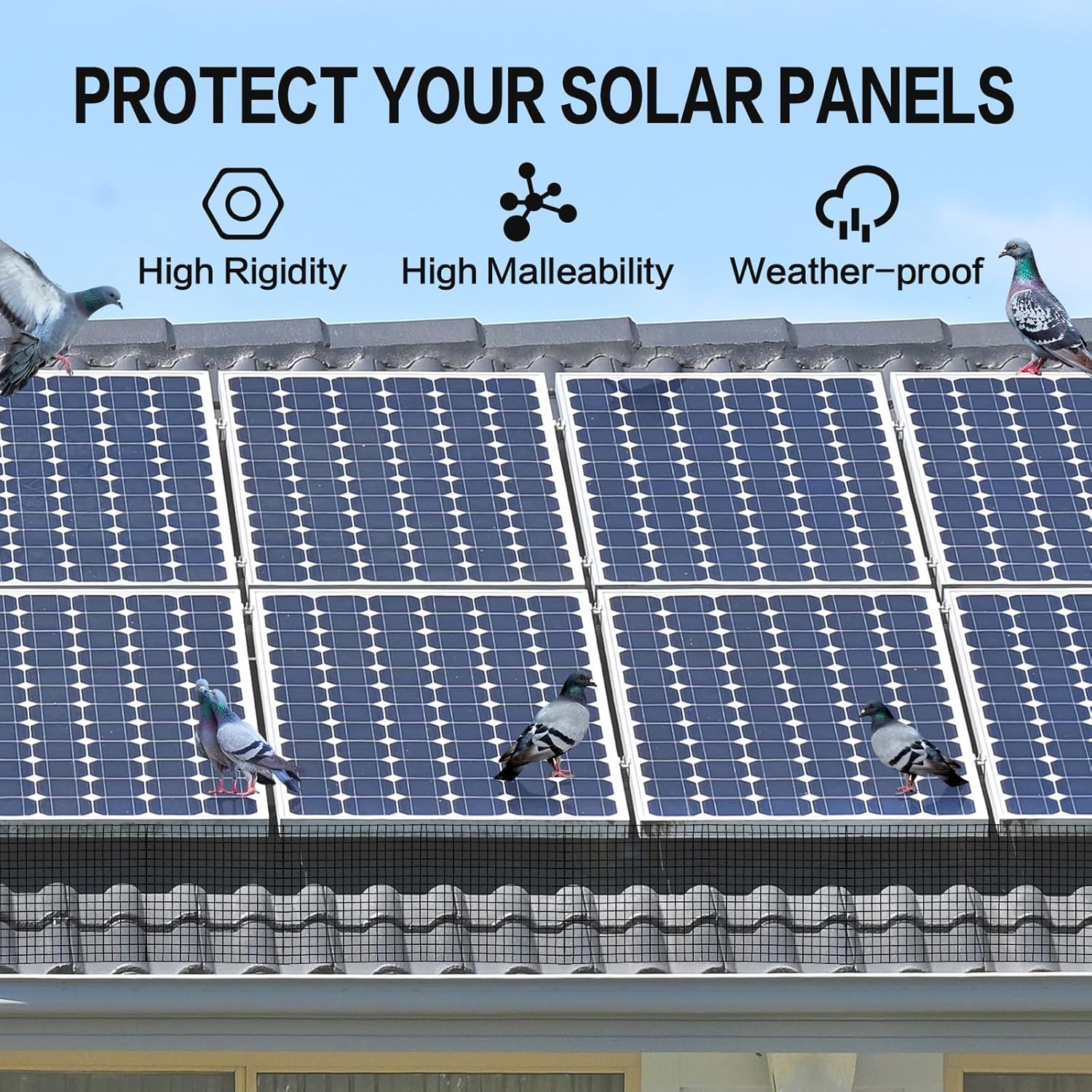 Solar Panel Bird Proofing, image 4